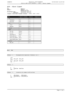 PREMIERE PARTIE DU CODE