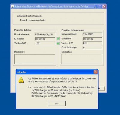 Prêt à charger l'OS temporaire