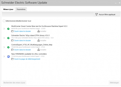 Scheider Electric Update.png (48.12 Kio) Vu 1769 fois Schneider Electric Software Update