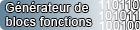 Générateur de blocs fonctions